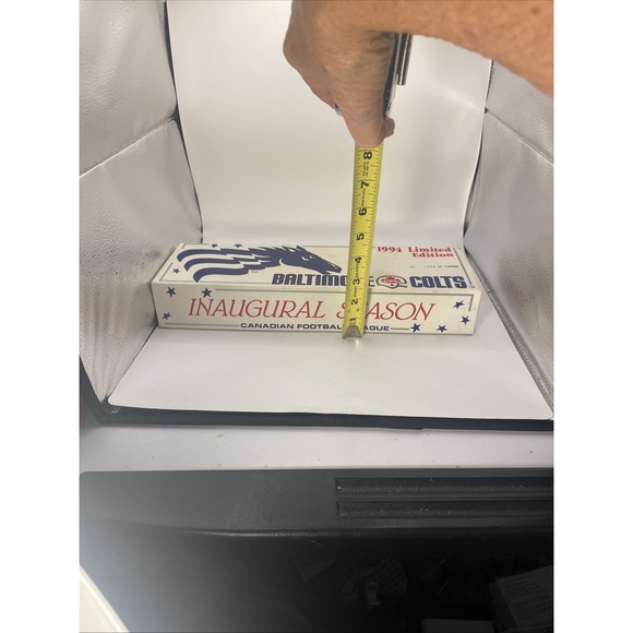 1994 Baltimore Colts CFL Limited Edition Diecast Metal Truck Hauler - Picture 5 of 6